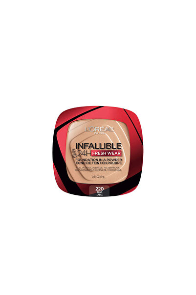 L'Oreal Paris Infaillible 24h Fresh Wear Pudra Fondöten 220 Sable Sand