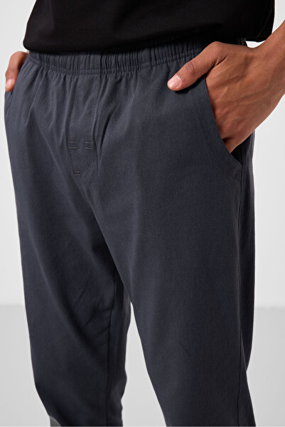 TOMMY LIFE Gri Standart Fit Dokuma Hafif Esnek Chino Erkek Pantolon - 82180