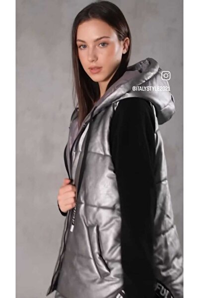 CHERİE Kapüşonlu Şişme Yelek