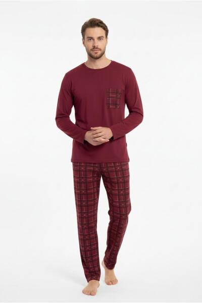 MORRO Konforlu Ev Giyimi Üst ve Desenli Pijama Altı