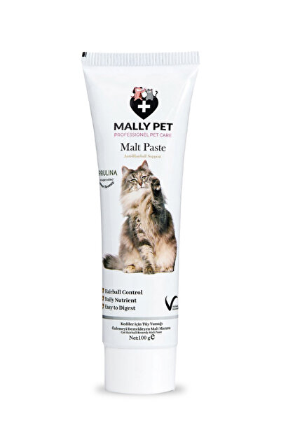 MALLY PET PROFESSIONEL PET CARE Kediler İçin Malt Paste – Tüy Yumağı Önleyici...