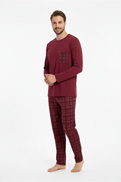 MORRO Konforlu Ev Giyimi Üst ve Desenli Pijama Altı