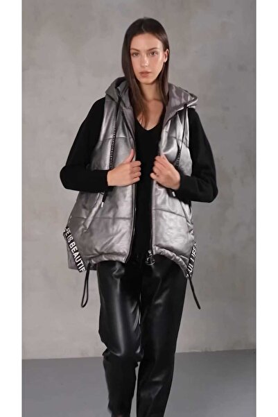 CHERİE Kapüşonlu Şişme Yelek