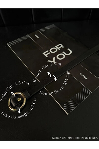 Fiori Kadın Pantolon Kemeri Ceket Kemeri Elbise Kemeri Gömlek Kemeri