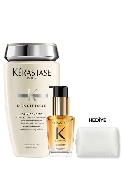 Kerastase Densifique & Elixir Ultime Dolgun Ve Işıltılı Görünüm Seti - Şampuan & Yağ
