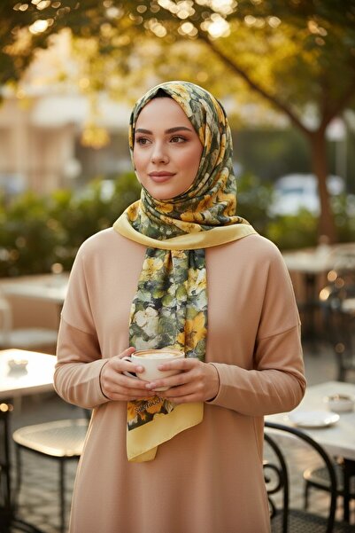 Onur شال - نموذج جديد من قماش الفوال القطني، شال موسمي، منتج رائج، متجر موجا