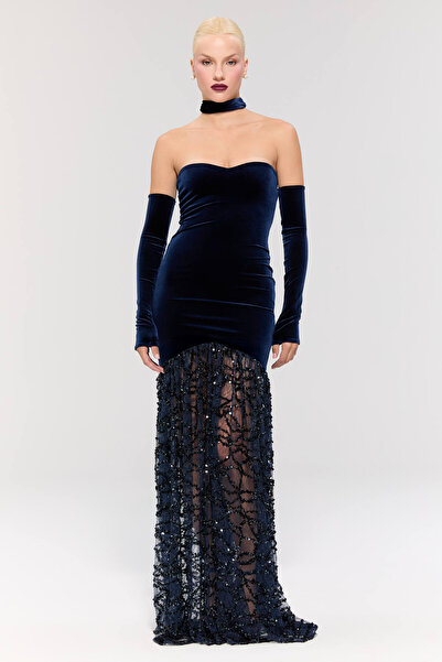 Nur Karaata Amethyst Dynasty Gown