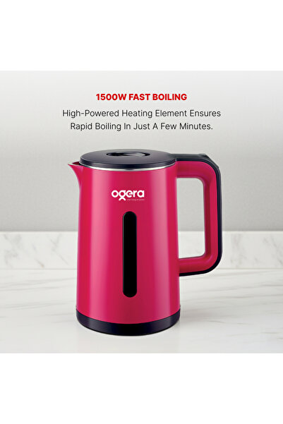 Ogera Double-Layer Electric Kettle OG1507EK — 1.8 L, 1500 W