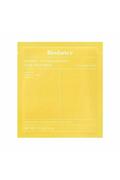 Biodance قناع بايودانس راديانت فيتا نياسيناميد ريل ديب، 4 قطع