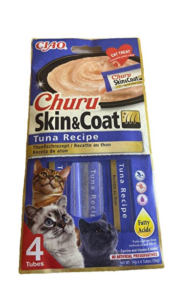 INABA CIAO CİAO CHURU SKİN&COAT TON BALIKLI ÖDÜL MAMA 56GR