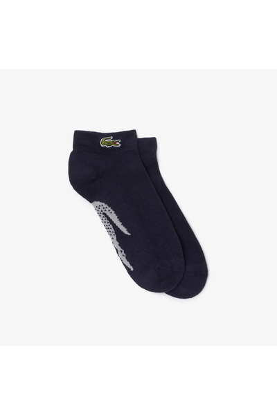Lacoste Erkek Baskılı Lacivert Çorap