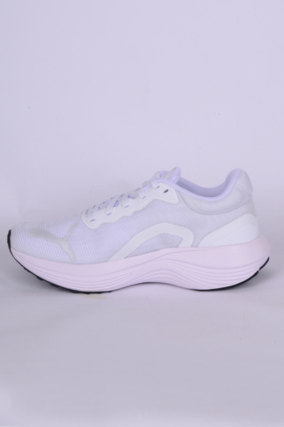 Puma 310000-02 Beyaz Scend Pro Ultra Wn Fileli Ortopedik Taban Bağcıklı Hafif Yüksek Taban Esnek Rah