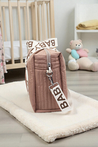 Modakids Mother Baby Care Bag Newborn Quilted Waterproof Baby Stroller Organizer Coffee Bag