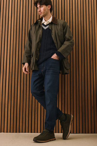 Ziya , Erkek Hakiki Deri Sneaker 1531037Z24112 Haki