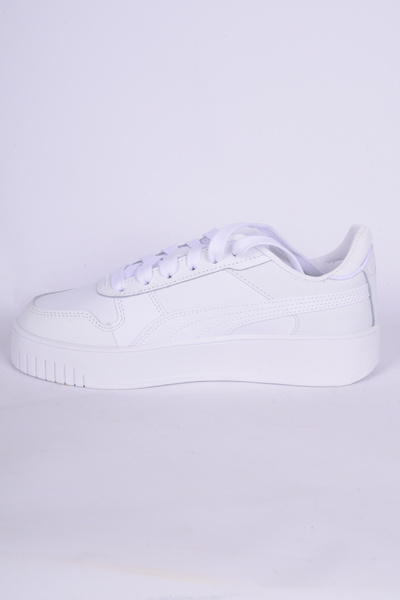 Puma 389390-01 Carina Street Deri Ortopedik Taban Kadın Günlük Beyaz Spor Ayakkabı