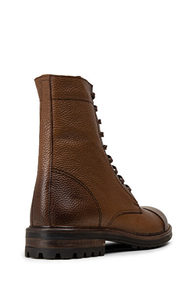 Deery Hakiki Deri Taba Rengi Erkek Postal Bot