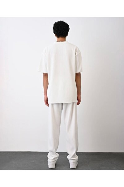 İLKCET MODA Ανδρικό μπλουζάκι Premium Oversize Ottoman