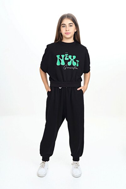 HayKids Σετ φόρμας για κορίτσια με κοντό μανίκι με στάμπα με λαιμόκοψη