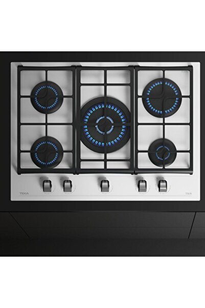 Teka GZC 75330 XBC WH E4 Ankastre Cam Ocak, Beyaz, 70 cm