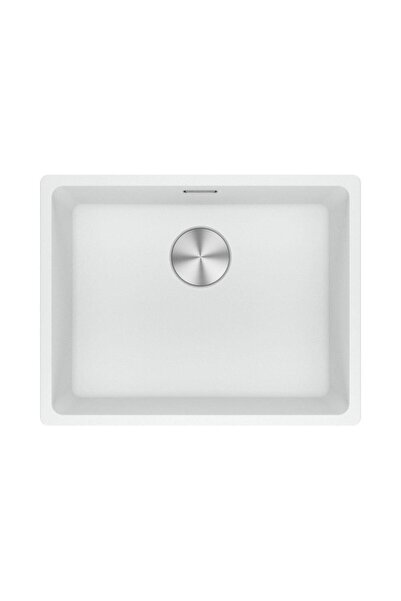 Franke MRG 110-52 Granit Evye, Bianco, Tezgahaltı, Tek hazne, 52x40 cm