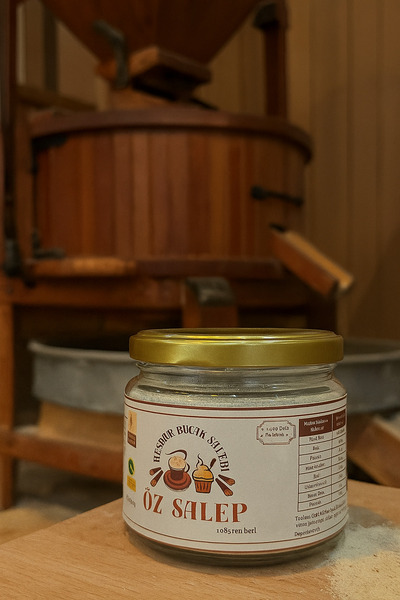 MEŞHUR BUCAK SALEBİ Doğal - Katkısız Salep - 250 Gr.- Dondurma ve Sıcak İçece...