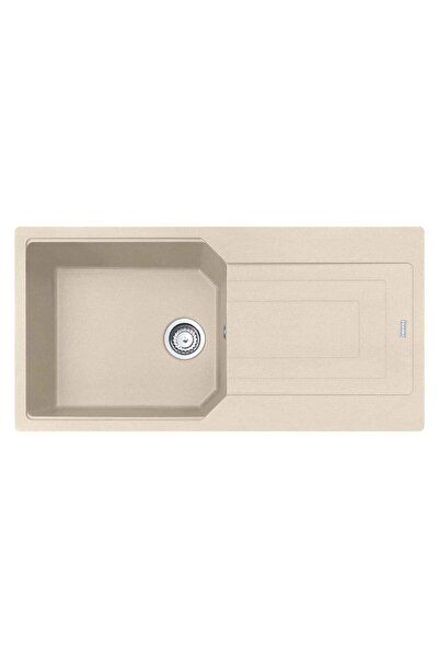 Franke Urban UBG 611-100 Granit Evye, Avena (yulaf rengi), Tek hazne, Damlalı...
