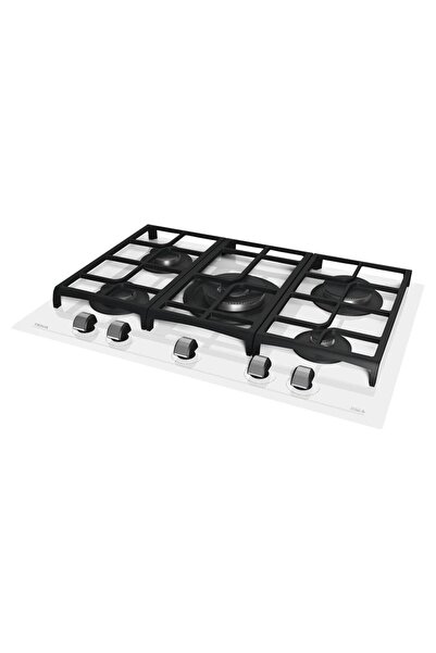 Teka GZC 75330 XBC WH E4 Ankastre Cam Ocak, Beyaz, 70 cm