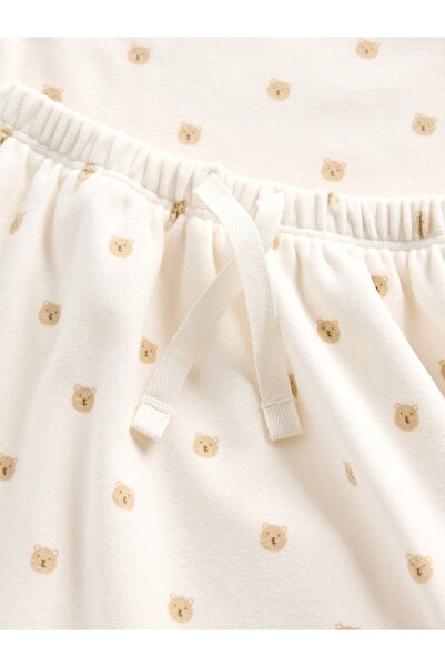 GAP Bebek Kırık Beyaz Baby Softspun Bodysuit Outfit Set