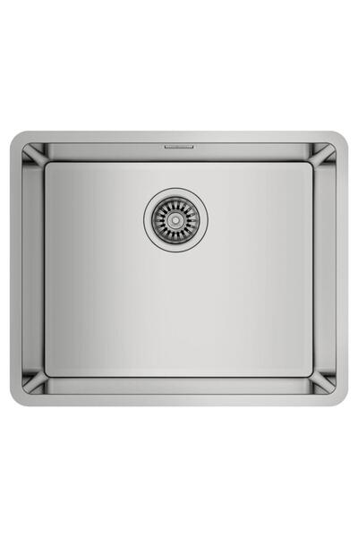 Teka BE LINEA 50.40 RS15 Paslanmaz Çelik Evye, Tezgah altı, 50x40 cm