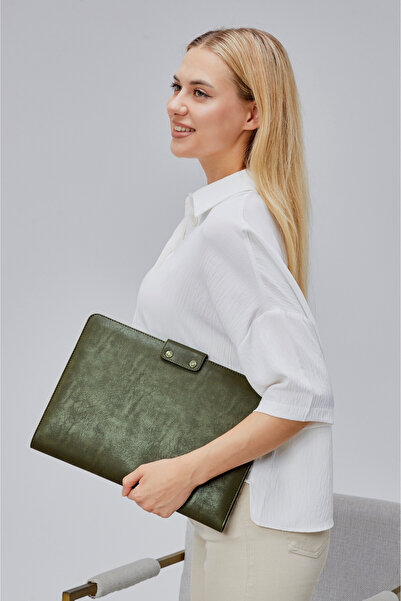 Vardo Ingrid 34x24,5 εκ. Macbook Air/pro 13-14 ιντσών, οργανωτής για iPad, τσάντα για σημειωματάριο, χαρτοφύλακα και tablet