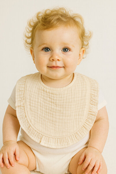 Baharda Nova 100% Cotton Muslin Baby Girl Bib Neck Collar