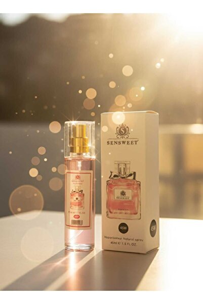 DFA DEKORATİF Sensweet 45 W Kadın 45 ml Parfüm Ebat 13*3 cm - ÇANTA BOY/ ELMA...