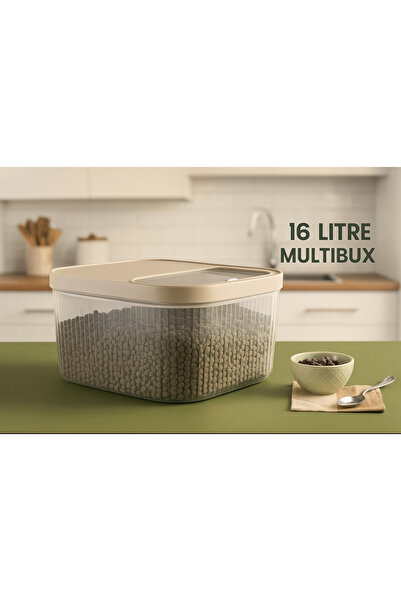 ELİFSU HOME 16 Liter Multi Bux Storage Container with Lid