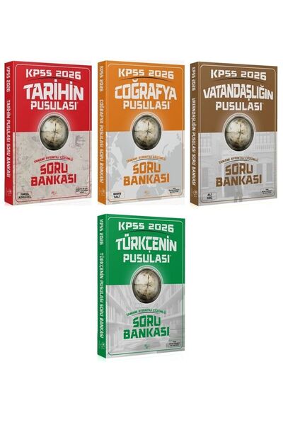 Genel Markalar CBA Yayınları 2026 KPSS Tarih + Coğrafya + Vatandaşlık + Türkç...