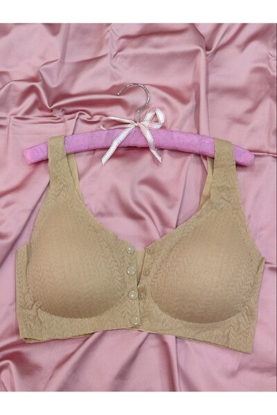 Love Angels Front-Opening Removable Padded Laser Non-Marking Ghost Bra Extra Comfortable Bra-Enhancer