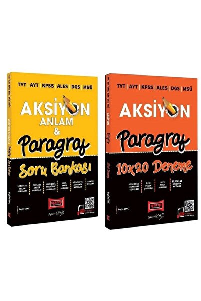 Yargı Yayınları SÜPER FİYAT - Yargı YKS TYT AYT KPSS MSÜ Aksiyon Paragraf Sor...