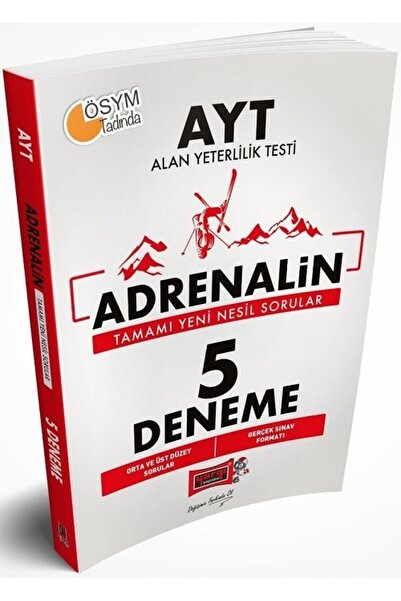 Yargı Yayınları SÜPER FİYAT - Yargı YKS AYT Adrenalin 5 Deneme Yargı Yayınları