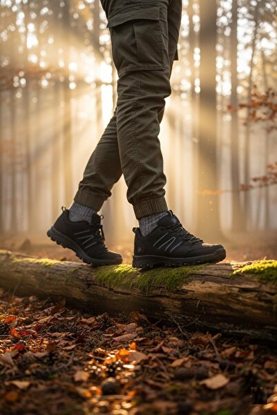 Vojo Gorex Suya Dayanıklı Outdoor Erkek Ayakkabı Siyah-Gri