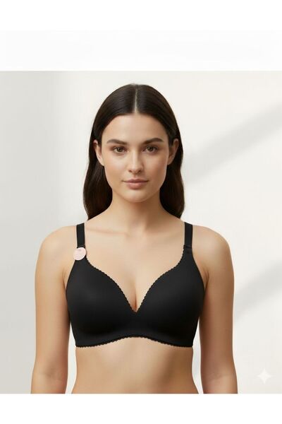 UMT Underwear Kadın Siyah Lazer Kesim Sütyen Lazer30 B Cup