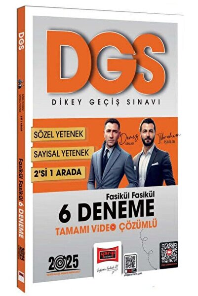 Yargı Yayınları Yargı 2025 DGS 2 si Bir Arada 6 Deneme Fasikül Çözümlü - Deni...