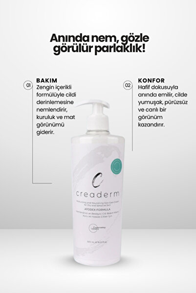 CREADERM Repair Touch Set (Moisturizing Care Cream & Cotton Protective Gloves)