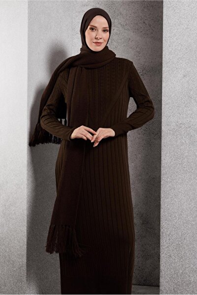 Alvina Necklace Knitting Dress 44923