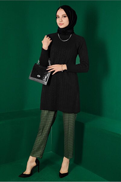 Alvina Self-Patterned Knitwear Tunic 43181