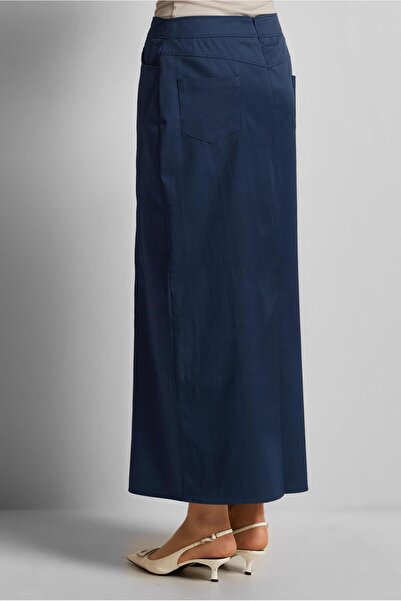 Alvina Cotton Straight Cut Skirt 60692