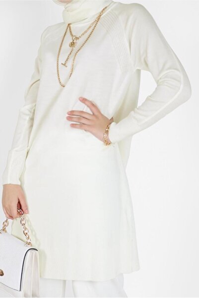 Alvina 42002 Model Classic Knitwear Tunic