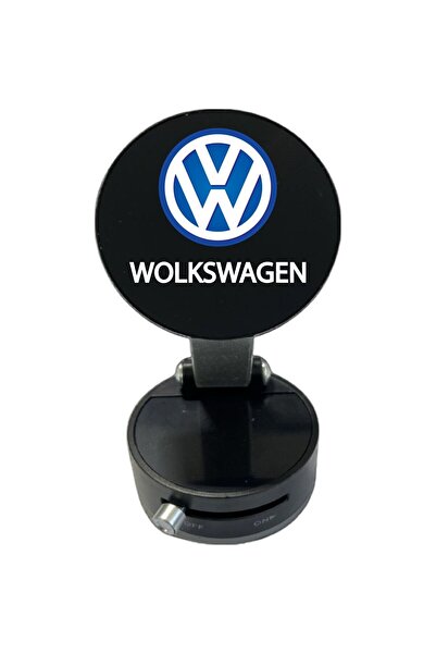 Autohelix MSA Suport magnetic negru cu ventuză și braț reglabil pentru Volksw...