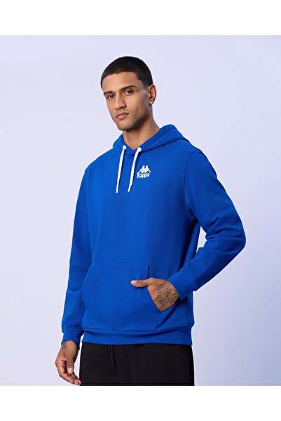 Kappa Oliver Erkek Mavi Regular Fit Hoodie