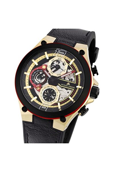 Jacques Lemans Ανδρικό Ρολόι 1-2150C, Quartz, 43mm, 10ATM