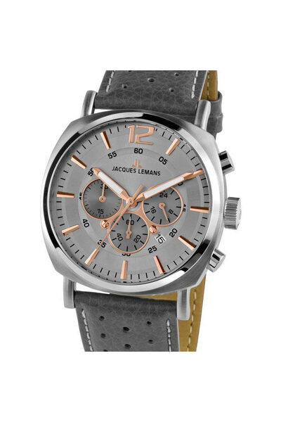 Jacques Lemans Ceas bărbătesc Jacques Lemans 1-1645.1L, cuarț, 46mm, 10ATM