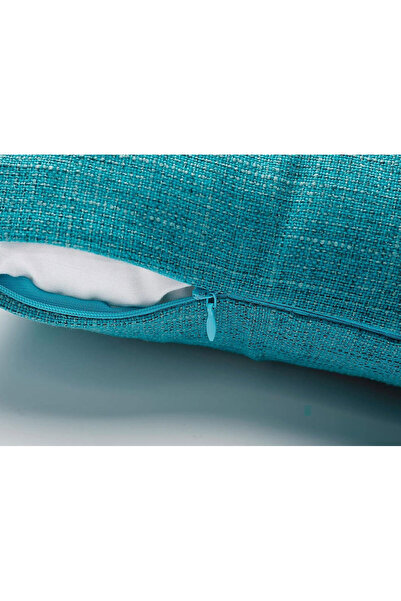 Tan.Tomi Pillow Covers, Light Blue, Set of 4, 60x60cm